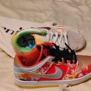 Nike Sb Dunk Street Hawker Size 8.5 No Box